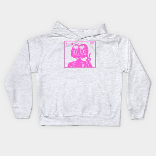 [ a e s t h e t i c ] Kids Hoodie by 8bitmonkey